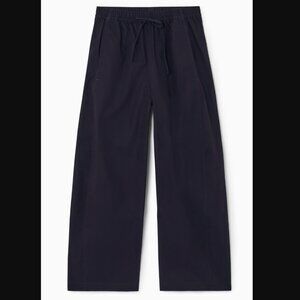 Elasticated Barrel-Leg Pants